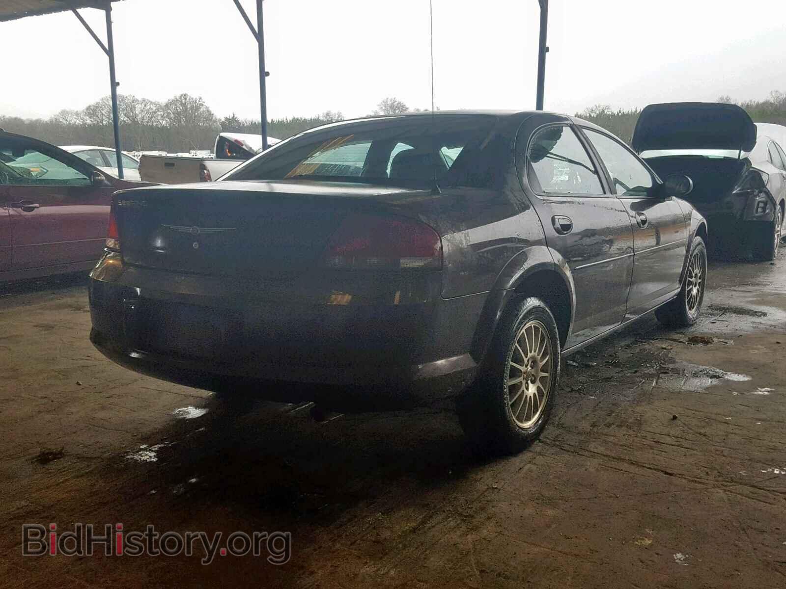 2004 CHRYSLER SEBRING - VIN: 1C3EL46X04N360472 - Фото 4