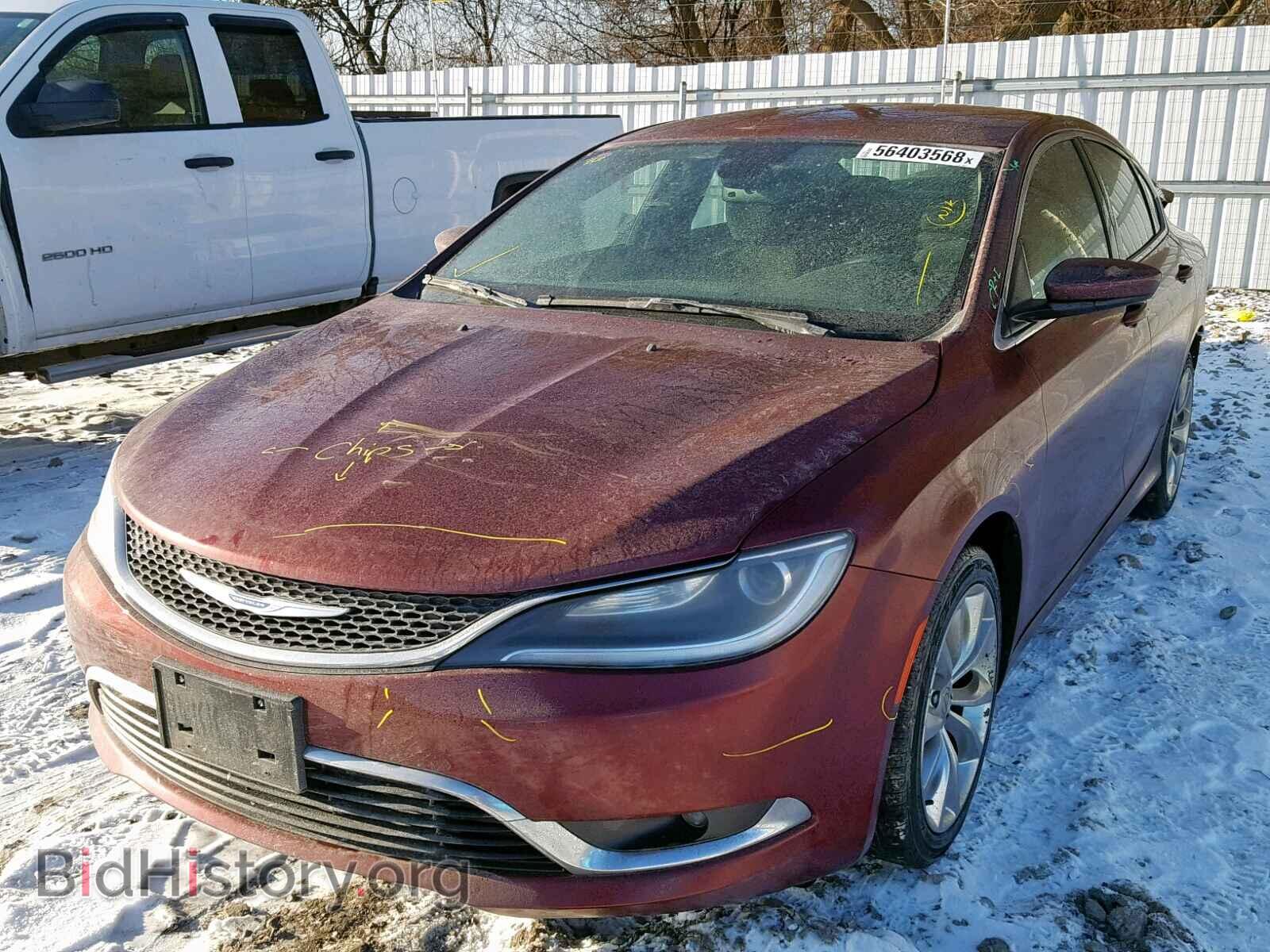 2015 CHRYSLER 200 - VIN: 1C3CCCAB6FN647203 - Фото 2