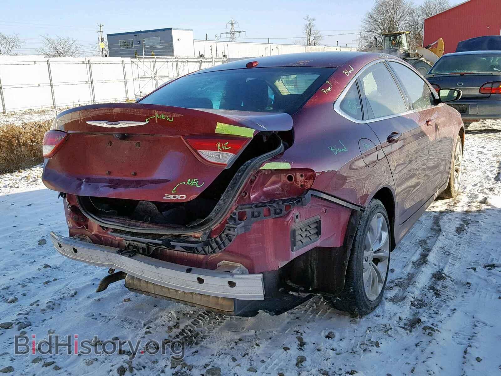 2015 CHRYSLER 200 - VIN: 1C3CCCAB6FN647203 - Фото 4