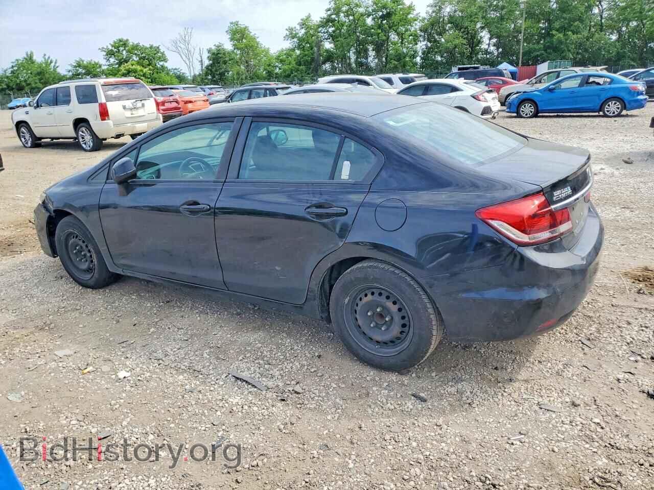 2013 HONDA CIVIC - VIN: 2HGFB2F57DH591854 - Фото 2