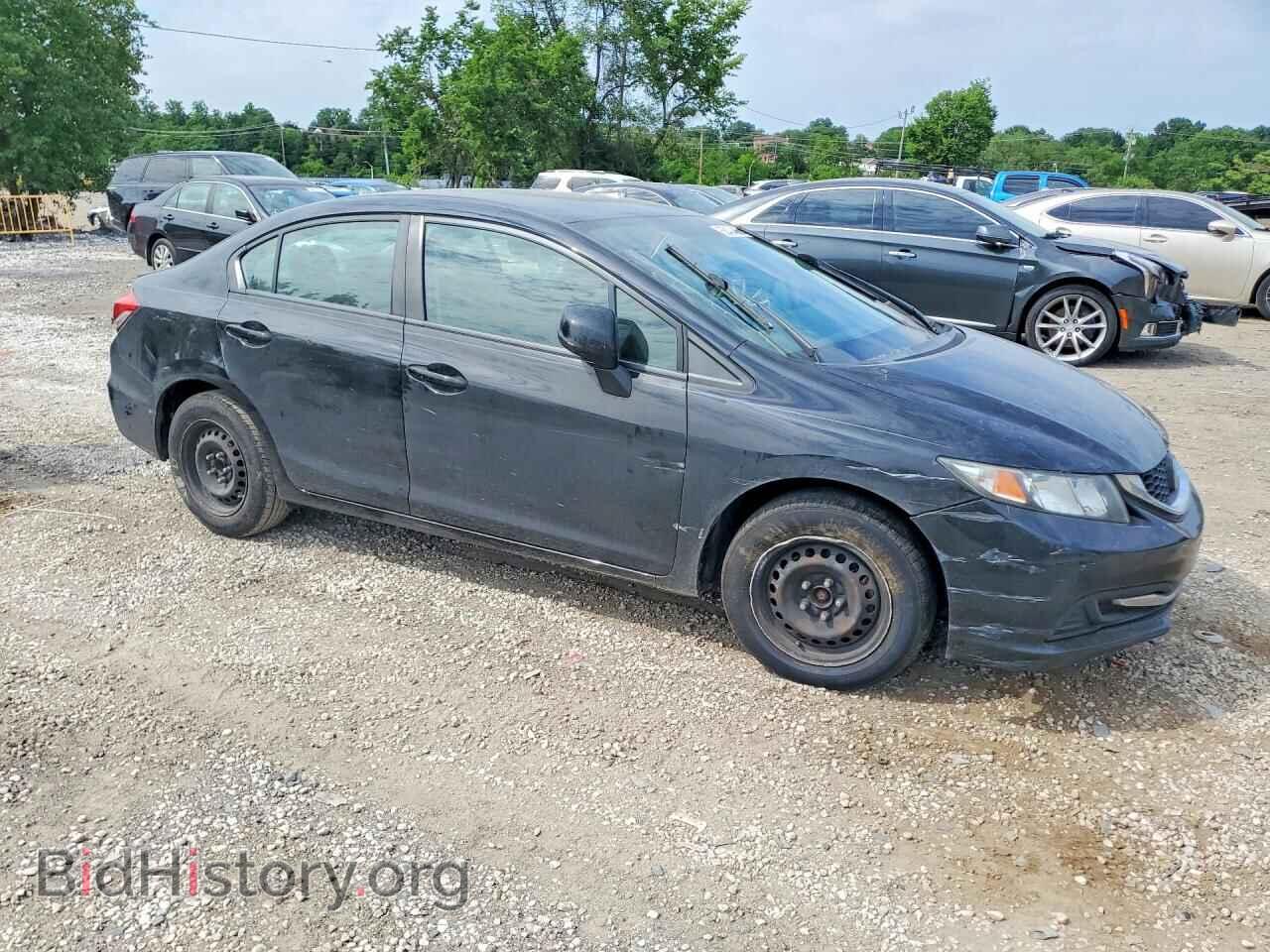2013 HONDA CIVIC - VIN: 2HGFB2F57DH591854 - Фото 4