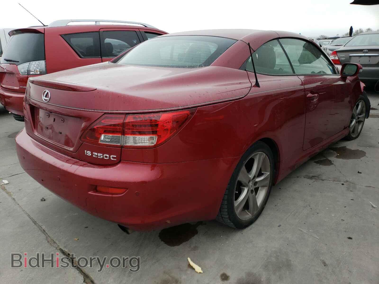 2012 LEXUS IS - VIN: JTHFF2C28C2521735 - Фото 4