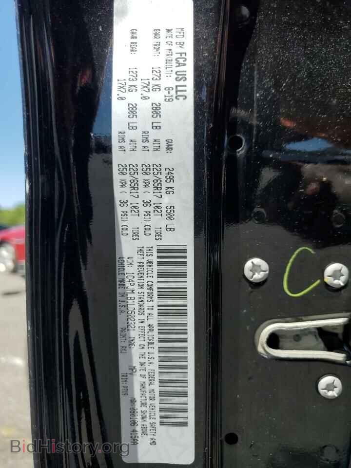 2020 JEEP GRAND CHER - VIN: 1C4PJMLB1LD502321 - Фото 14