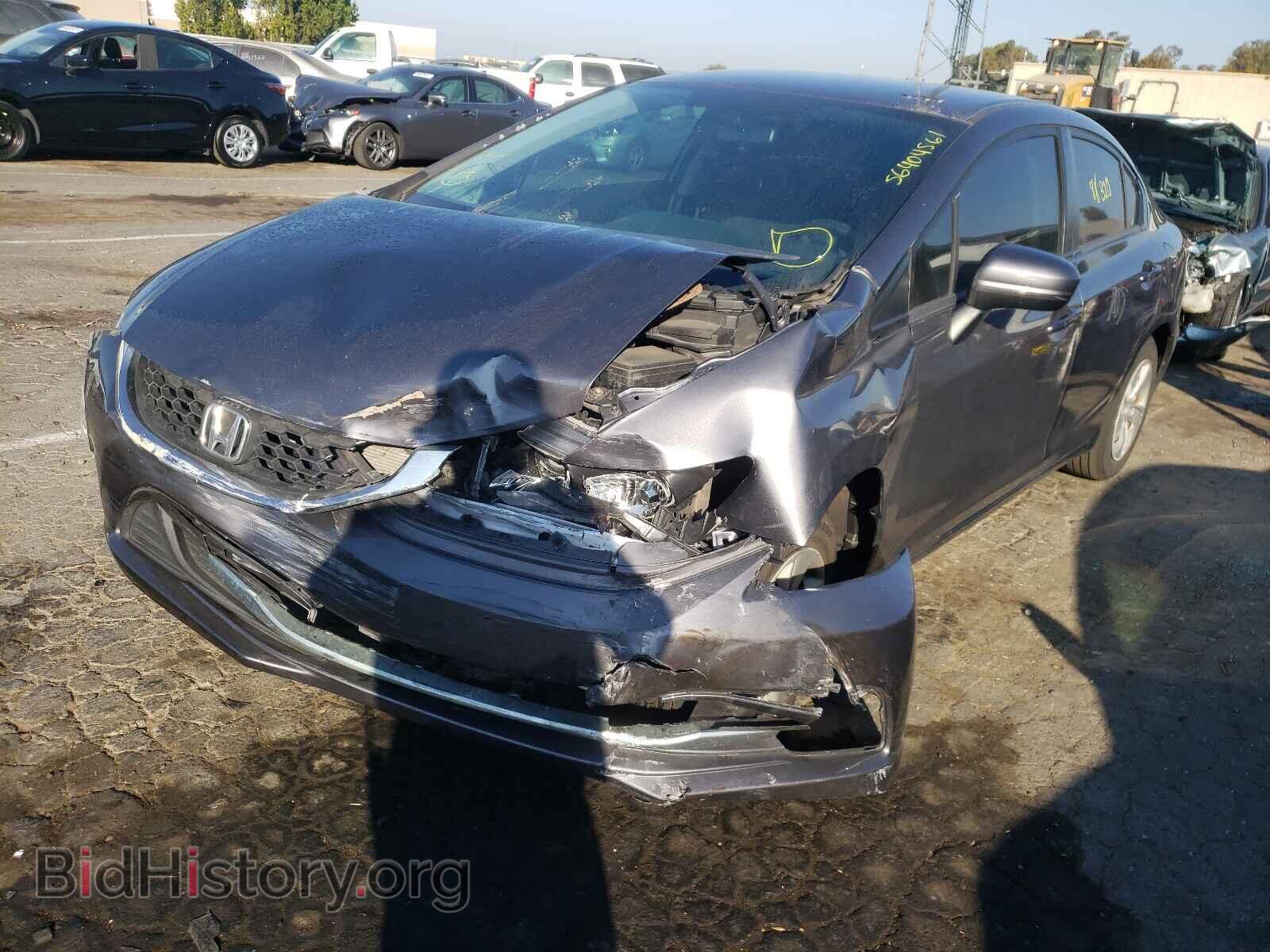 2014 HONDA CIVIC - VIN: 19XFB2F5XEE247995 - Фото 2