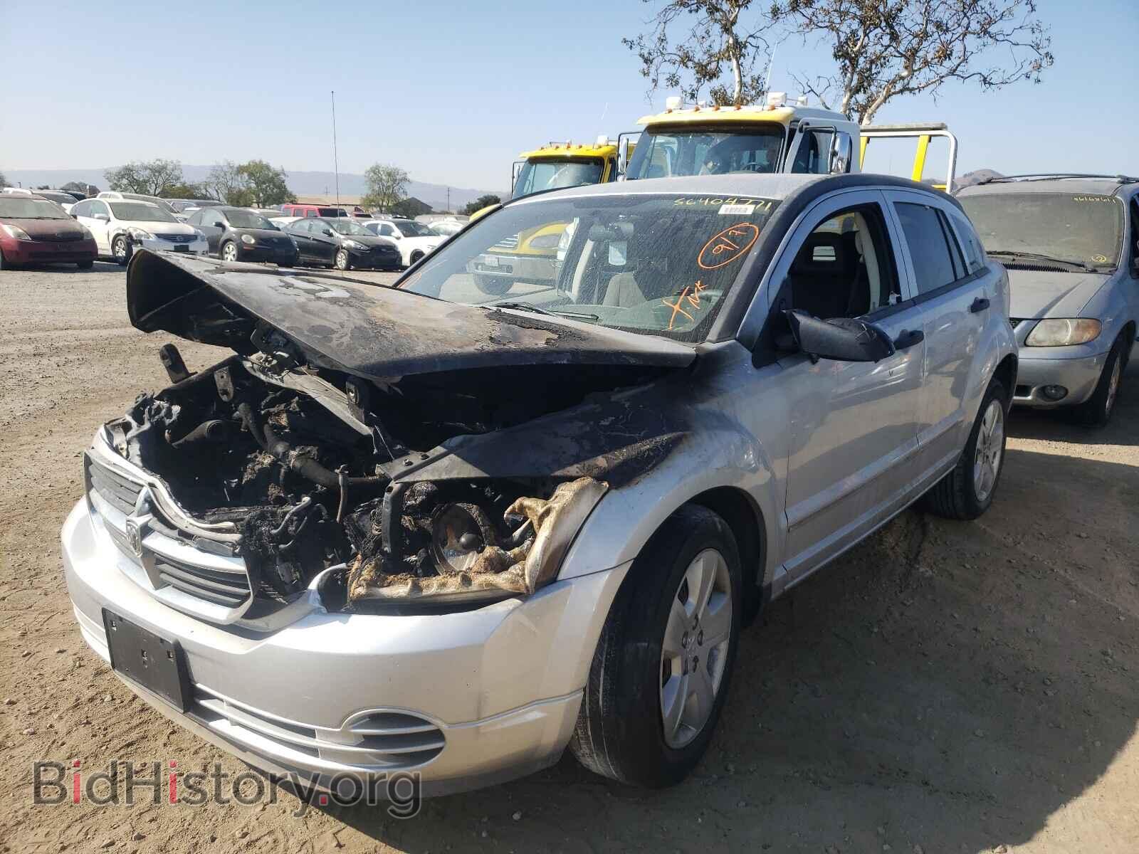 2007 DODGE CALIBER - VIN: 1B3HB48B07D254483 - Фото 2