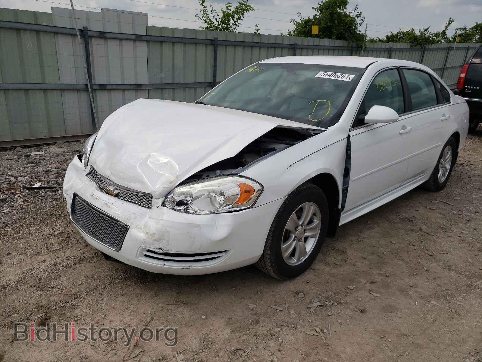 2012 CHEVROLET IMPALA - VIN: 2G1WA5E31C1196104 - Фото 2