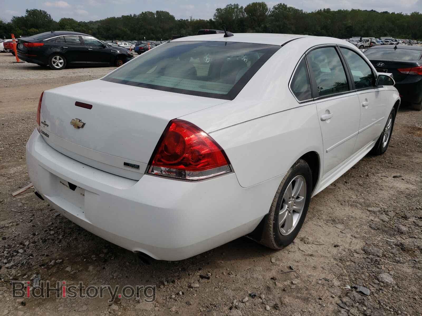 2012 CHEVROLET IMPALA - VIN: 2G1WA5E31C1196104 - Фото 4