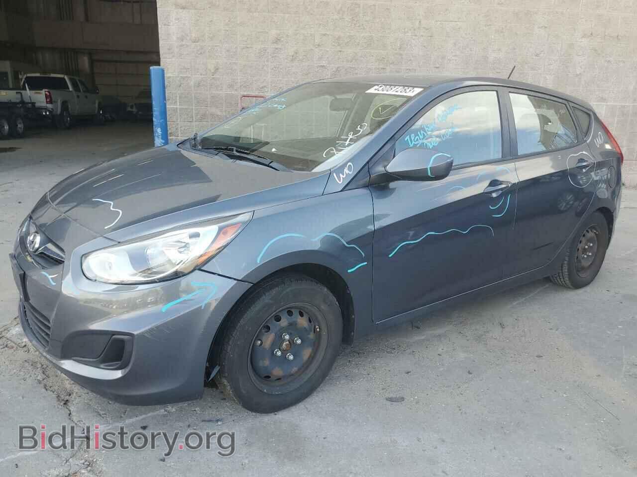 Photo KMHCT5AE2CU000957 - HYUNDAI ACCENT 2012
