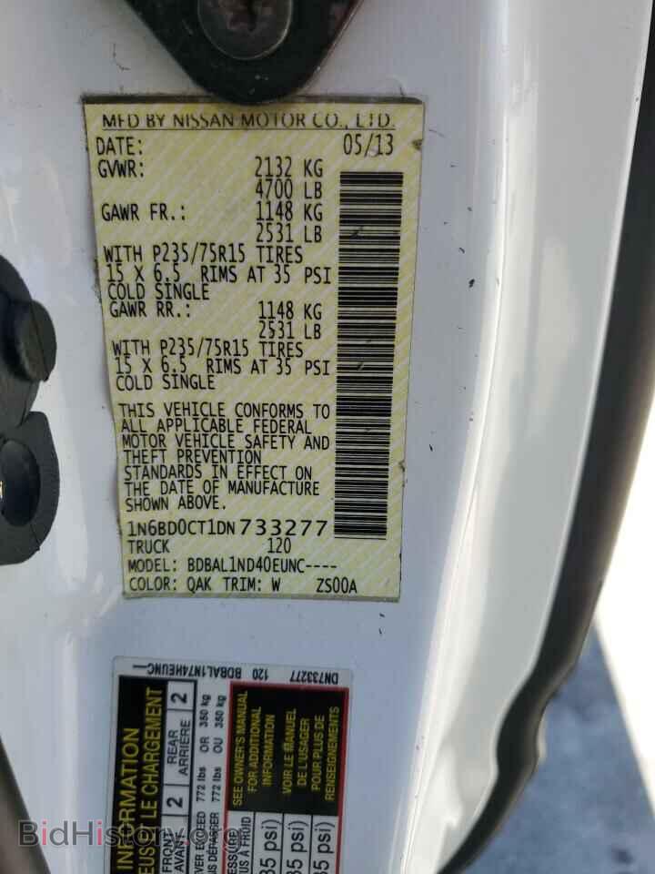 2013 NISSAN FRONTIER - VIN: 1N6BD0CT1DN733277 - Фото 12