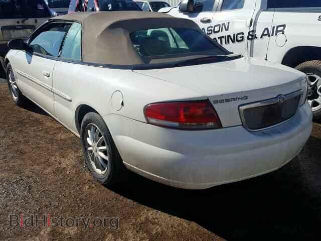 2001 CHRYSLER SEBRING - VIN: 1C3EL55U11N620189 - Фото 3