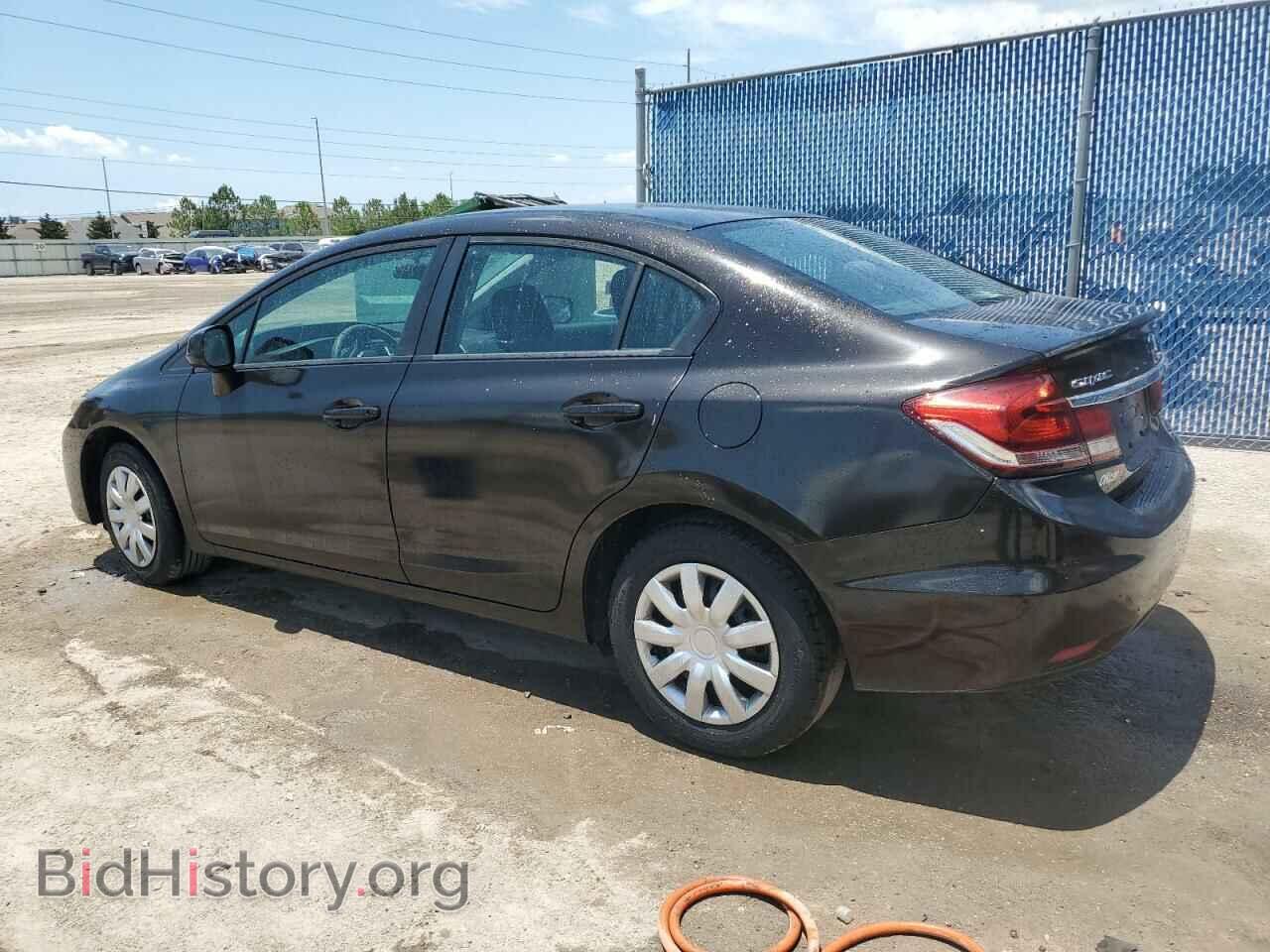2013 HONDA CIVIC - VIN: 2HGFB2F55DH590668 - Фото 2