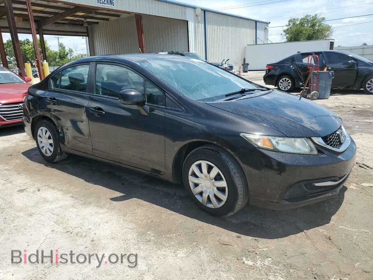 2013 HONDA CIVIC - VIN: 2HGFB2F55DH590668 - Фото 4