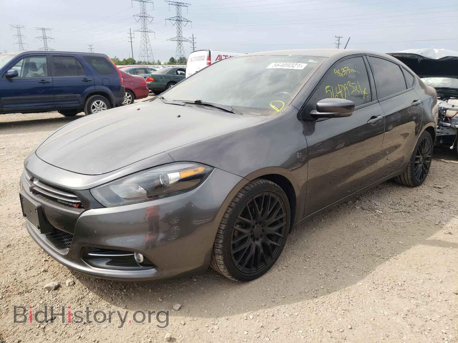 2015 DODGE DART - VIN: 1C3CDFEB6FD165524 - Фото 2