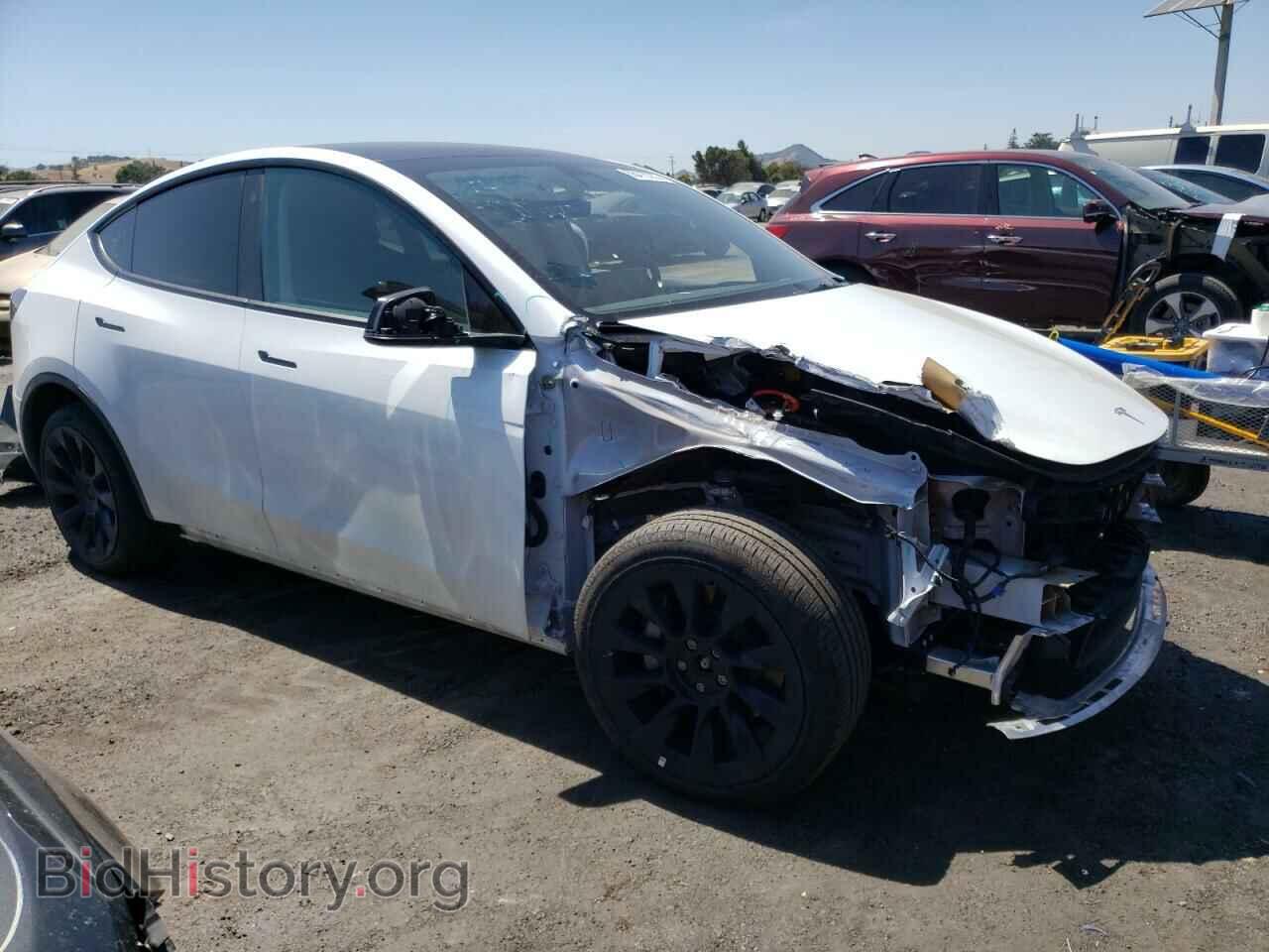 2022 TESLA MODEL Y - VIN: 7SAYGDEE6NF449303 - Фото 4
