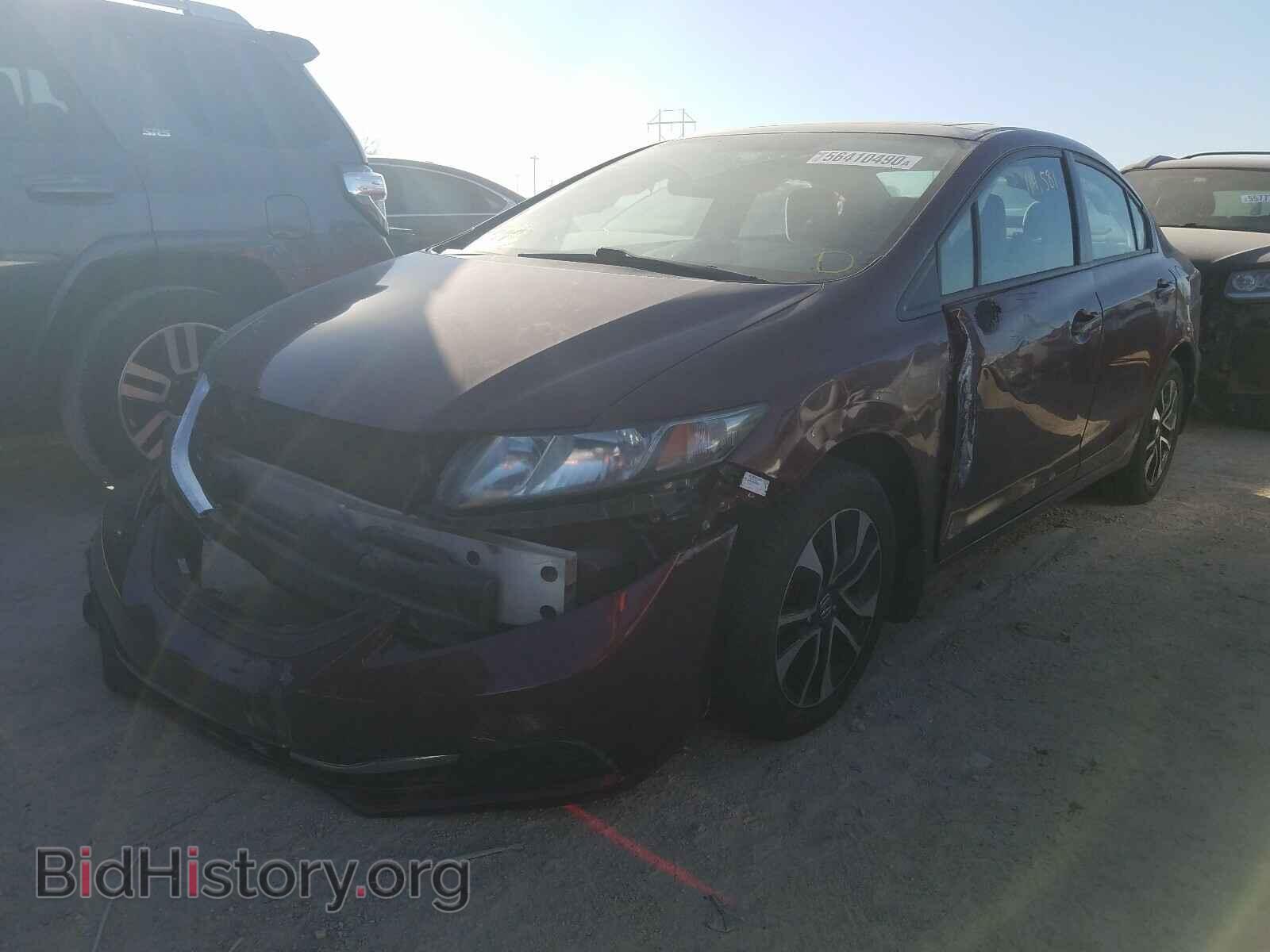 2013 HONDA CIVIC - VIN: 2HGFB2F82DH510883 - Фото 2