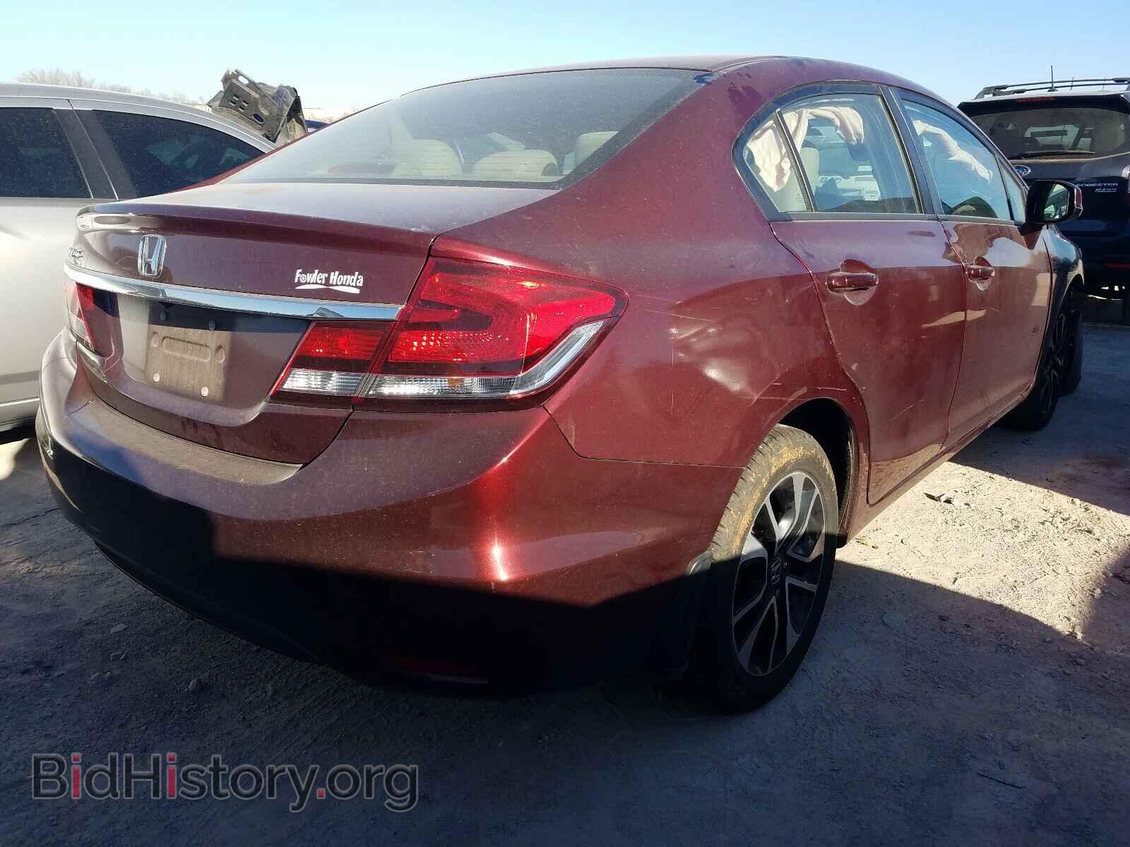 2013 HONDA CIVIC - VIN: 2HGFB2F82DH510883 - Фото 4