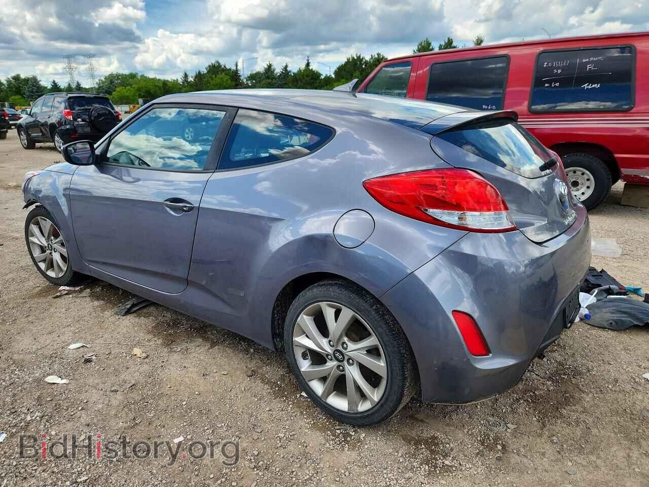 2017 HYUNDAI VELOSTER - VIN: KMHTC6AD2HU306335 - Фото 2