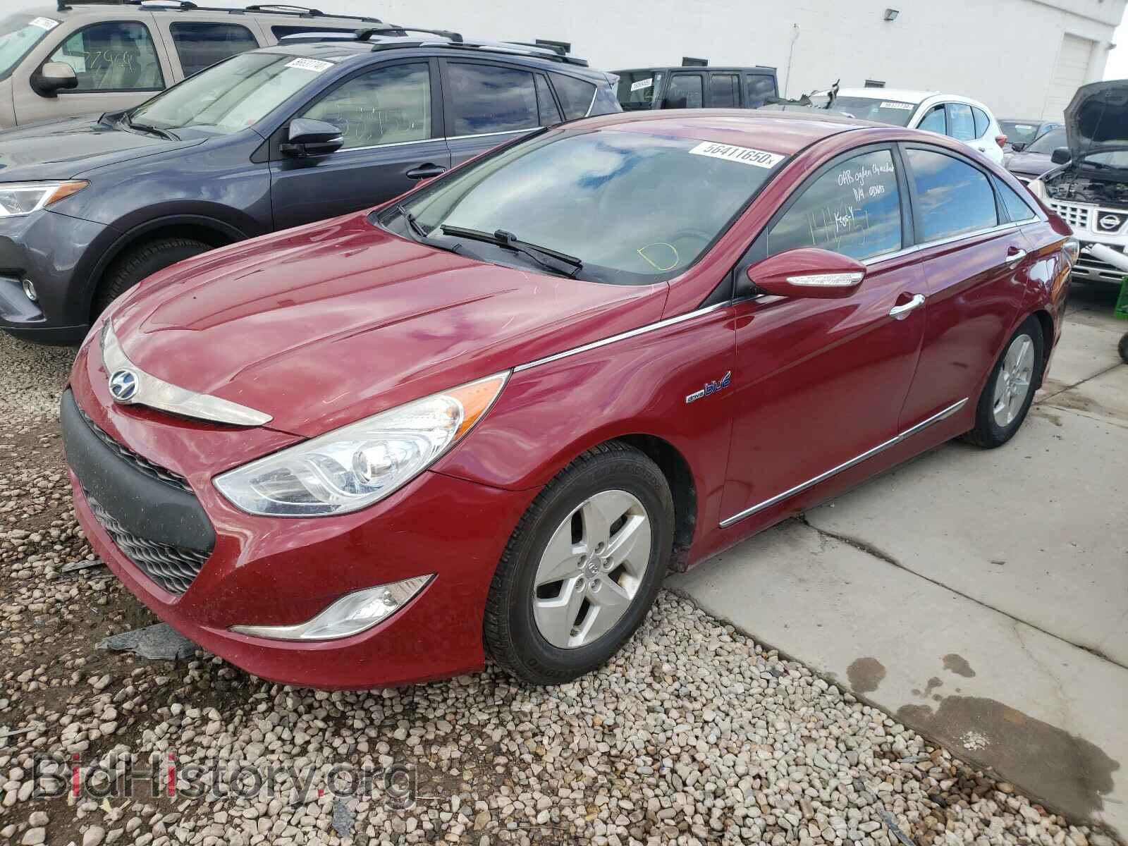 2012 HYUNDAI SONATA - VIN: KMHEC4A40CA033693 - Фото 2