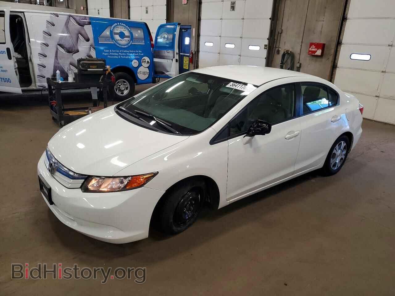 Photo JHMFB4F38CS006908 - HONDA CIVIC 2012