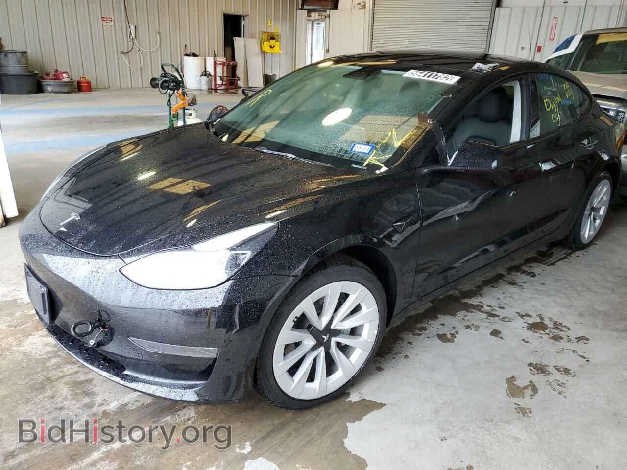 2022 TESLA MODEL 3 - VIN: 5YJ3E1EA3NF188060 - Фото 2
