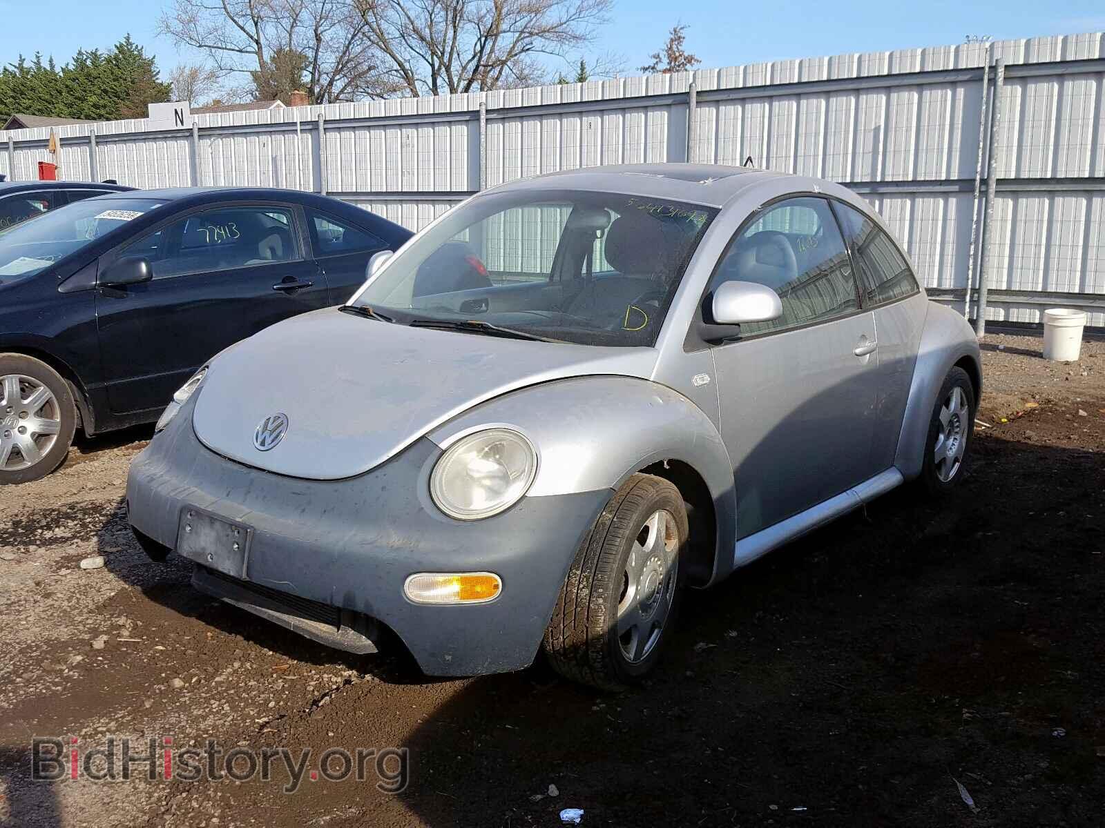 2000 VOLKSWAGEN BEETLE - VIN: 3VWDD21C9YM458636 - Фото 2
