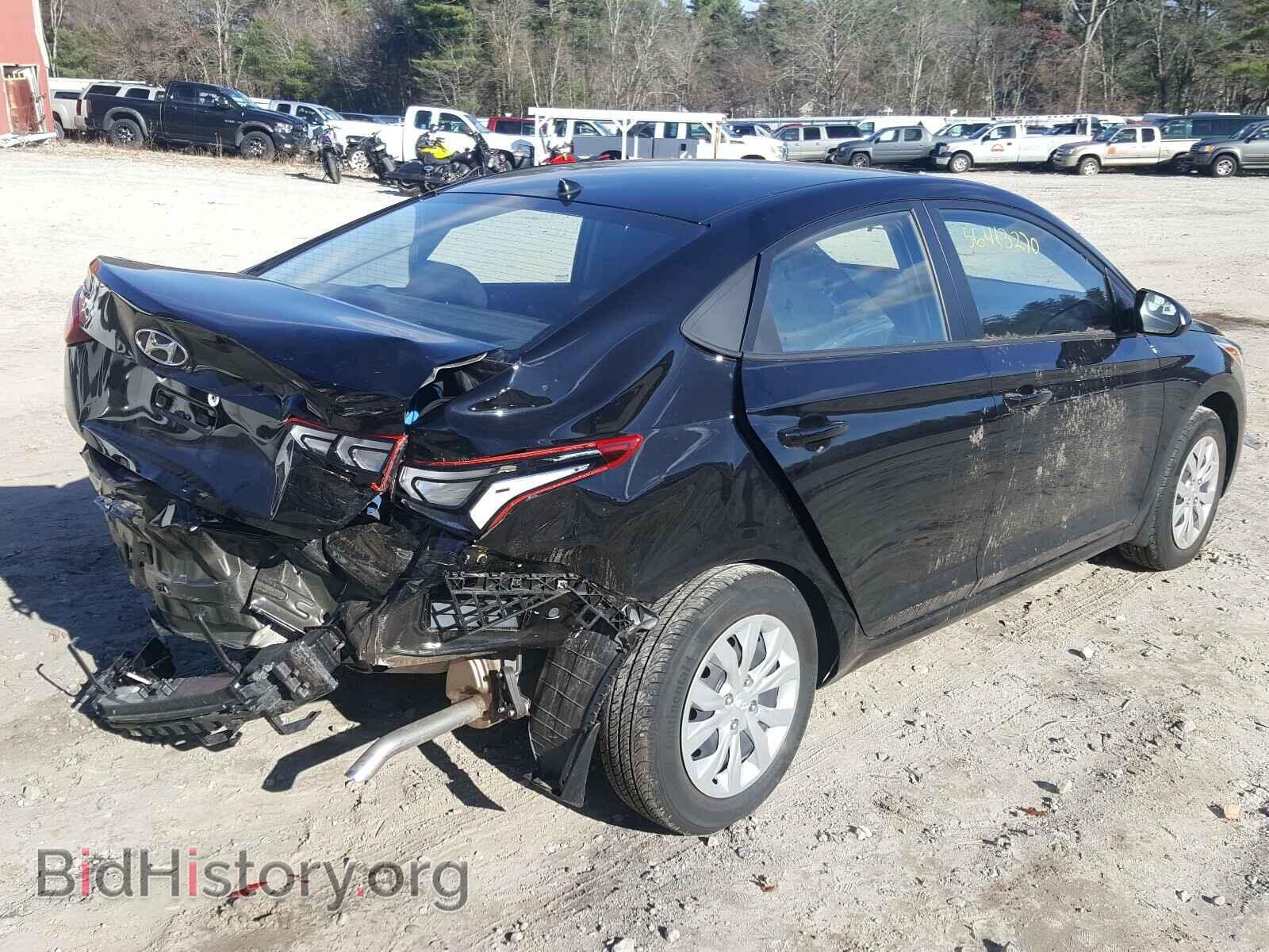 2020 HYUNDAI ACCENT - VIN: 3KPC24A67LE109603 - Фото 4