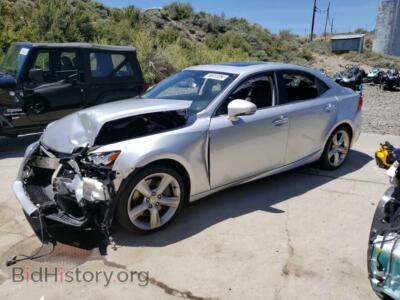 2014 Lexus IS 350, silver — VIN JTHBE1D21E5003249, Copart