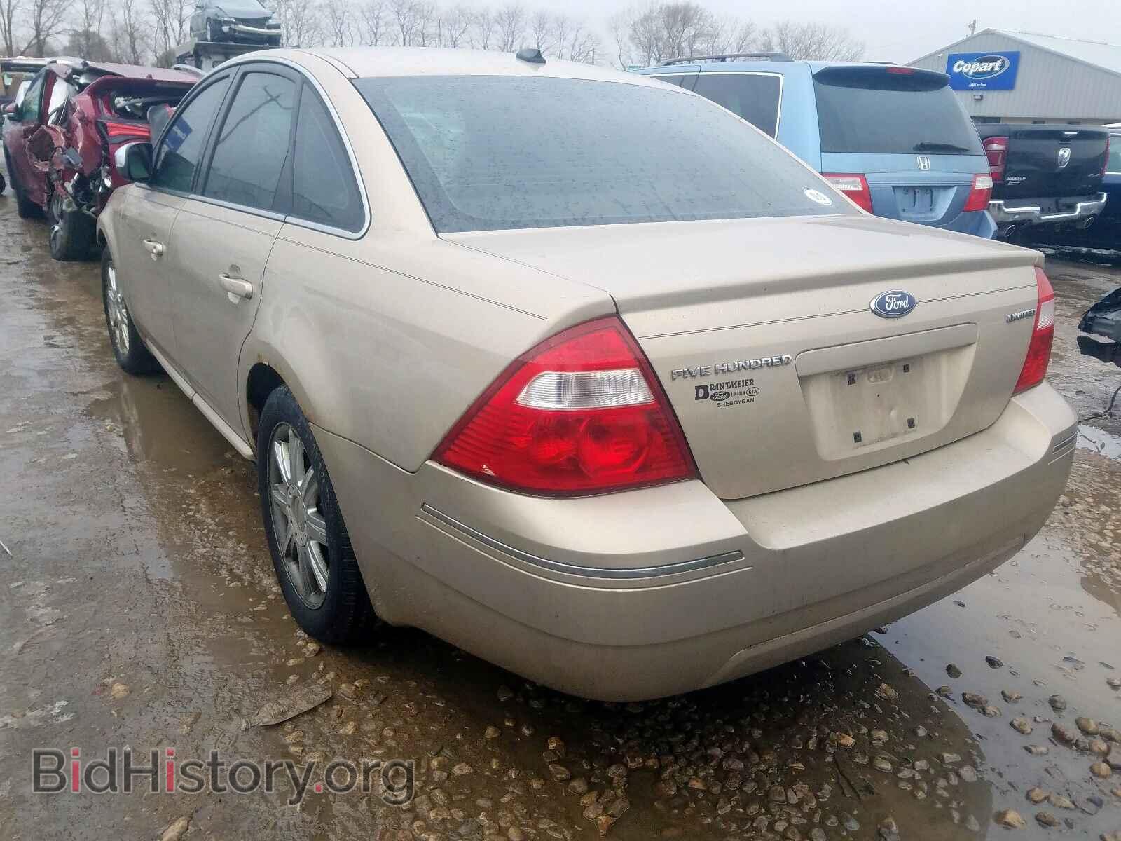 2007 FORD FIVE HUNDR - VIN: 1FAFP25127G107609 - Фото 3