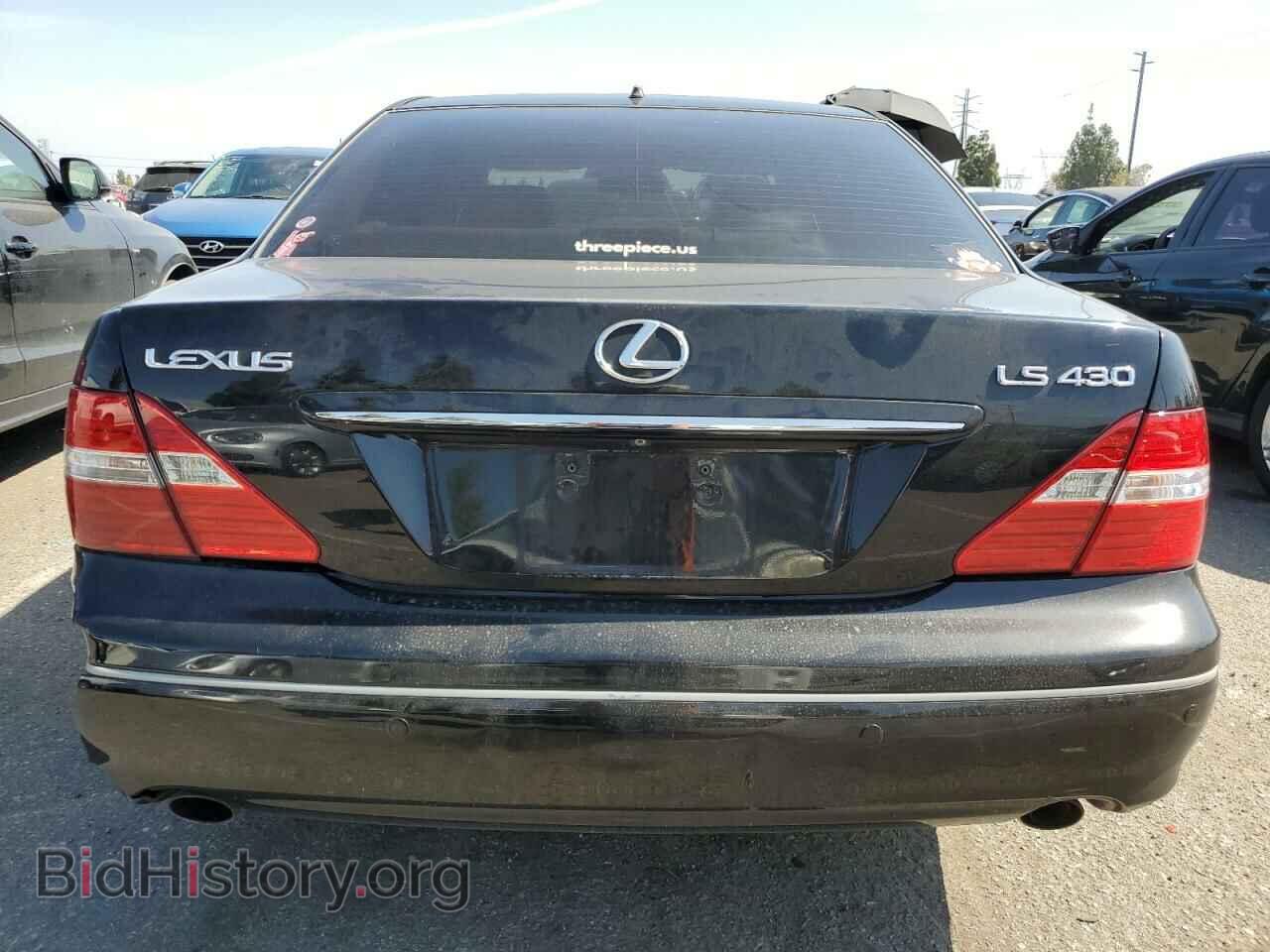 2006 LEXUS LS430 - VIN: JTHBN36F665049950 - Фото 6