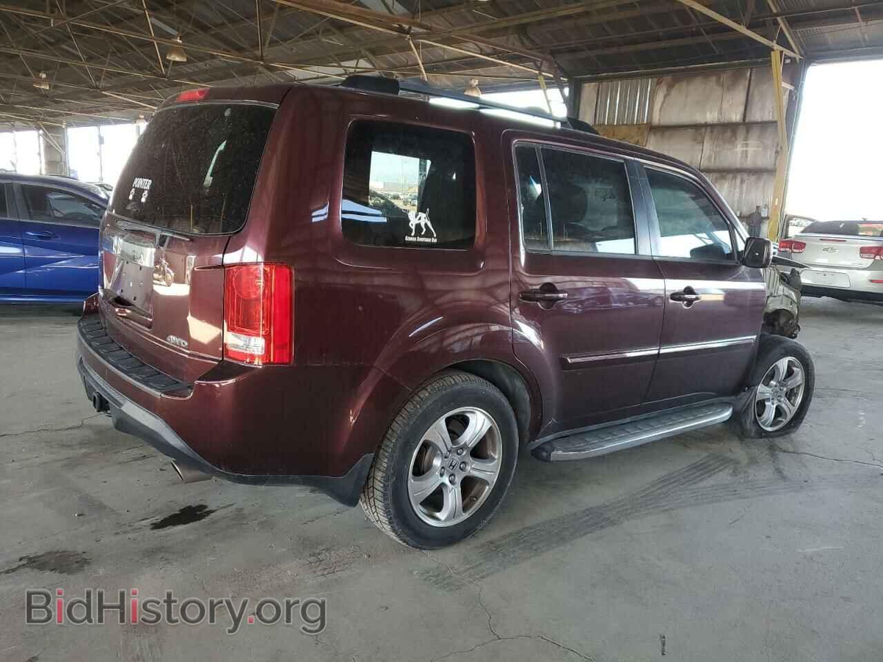 2013 HONDA PILOT - VIN: 5FNYF4H44DB054375 - Фото 3