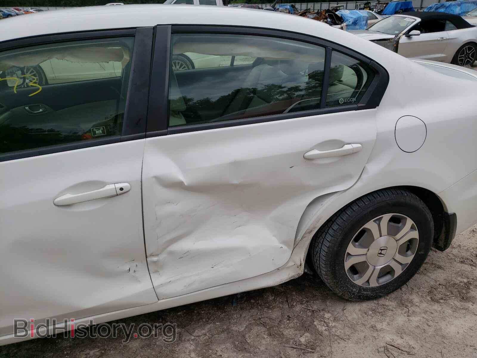2012 HONDA CIVIC - VIN: JHMFB4F24CS004483 - Фото 9