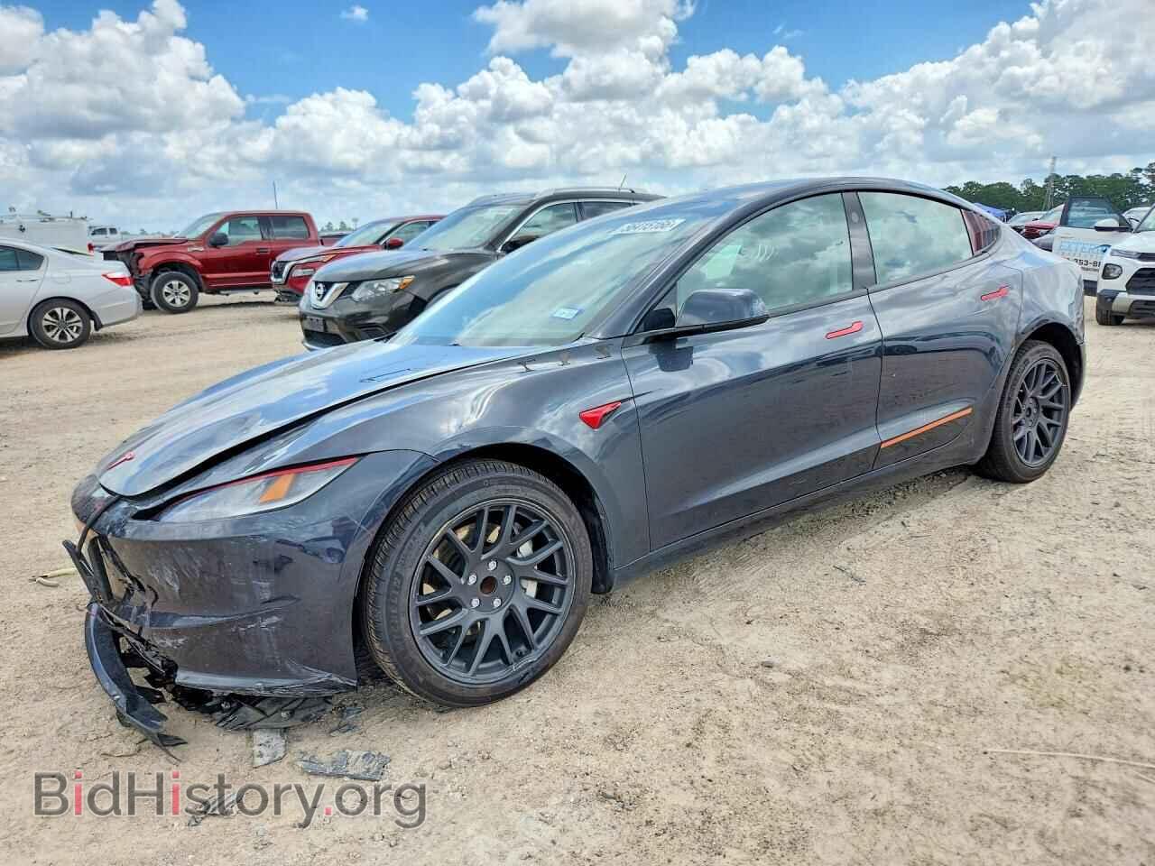 Photo 5YJ3E1EA0RF869685 - TESLA MODEL 3 2024