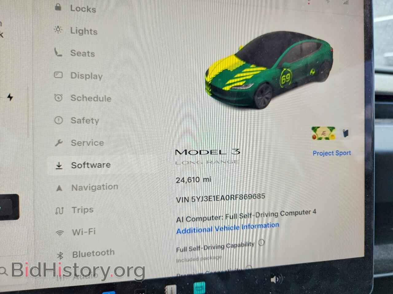 2024 TESLA MODEL 3 - VIN: 5YJ3E1EA0RF869685 - Photo 9