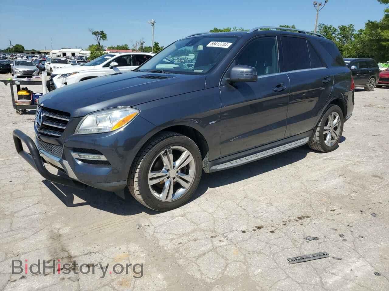Photo 4JGDA2EB1CA031272 - MERCEDES-BENZ M-CLASS 2012