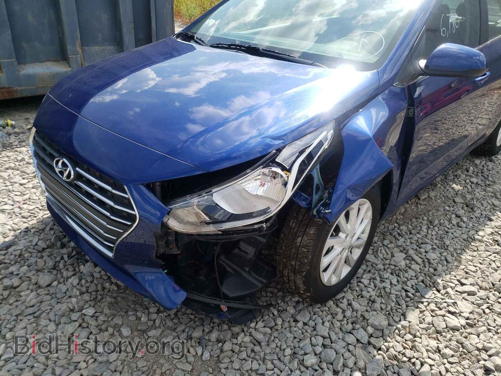 2021 HYUNDAI ACCENT - VIN: 3KPC24A62ME140713 - Фото 9