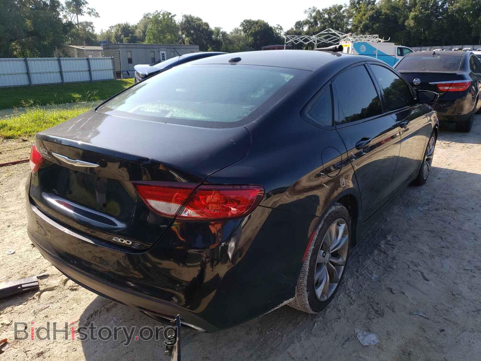 2015 CHRYSLER 200 - VIN: 1C3CCCBG1FN517842 - Фото 4