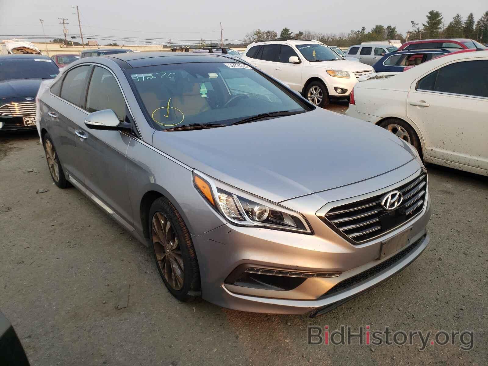 Photo 5NPE34AB3FH153908 - HYUNDAI SONATA 2015