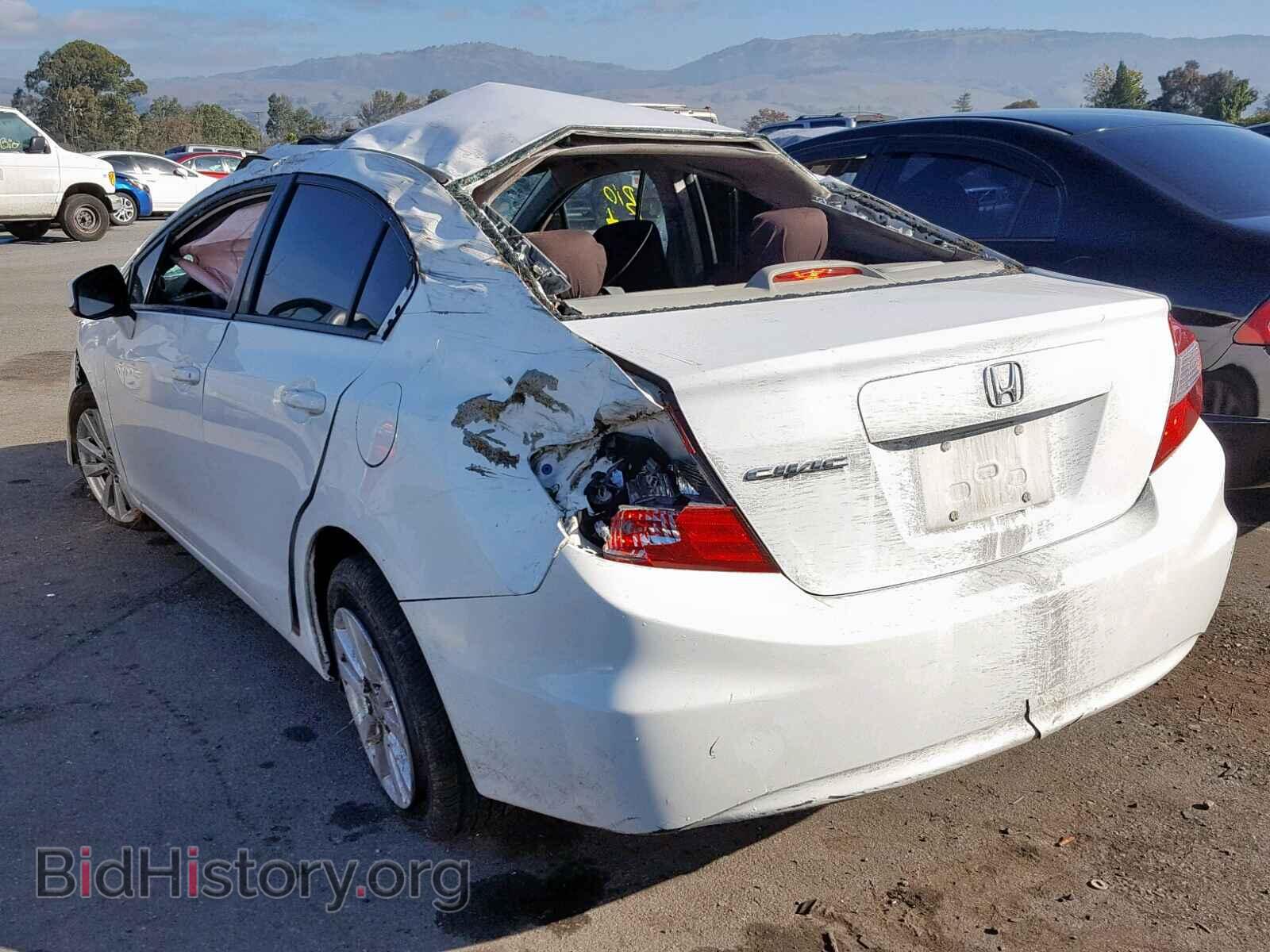 2012 HONDA CIVIC - VIN: 19XFB2F85CE390182 - Фото 3