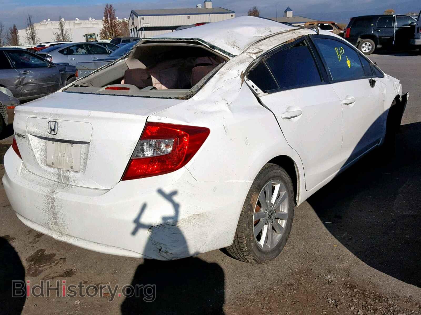 2012 HONDA CIVIC - VIN: 19XFB2F85CE390182 - Фото 4