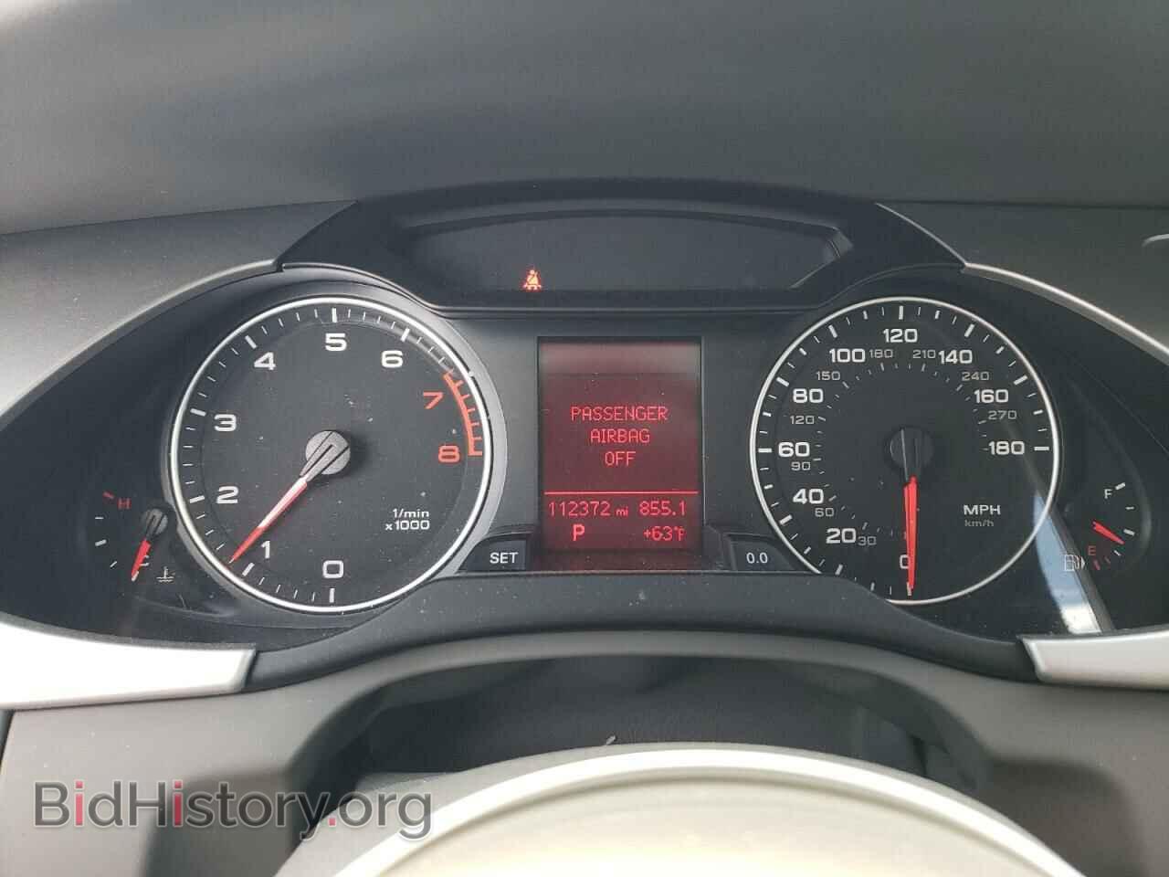 2012 AUDI A4 - VIN: WAUFFAFLXCN017232 - Фото 9