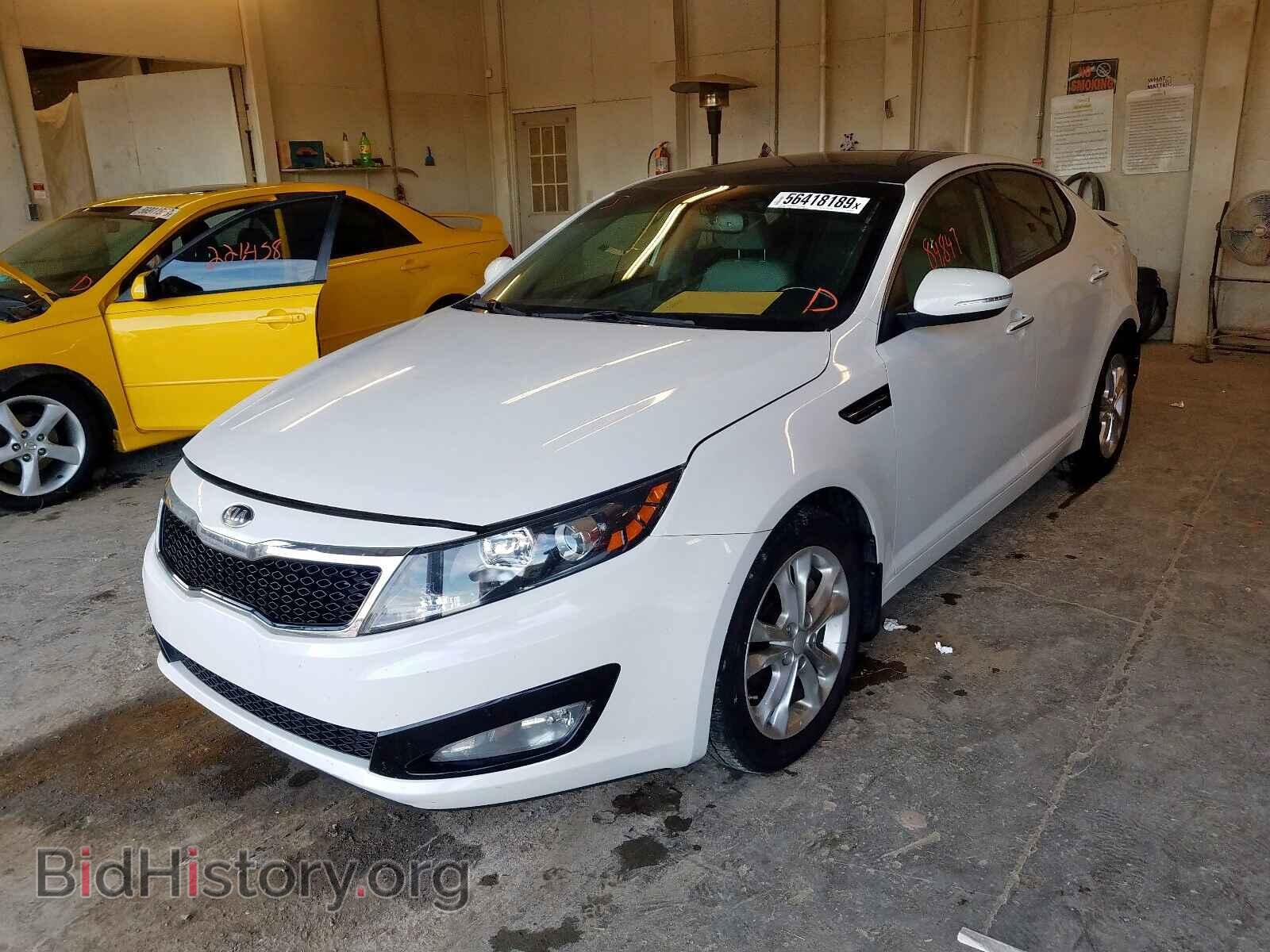 2013 KIA OPTIMA EX - VIN: 5XXGN4A70DG162055 - Фото 2