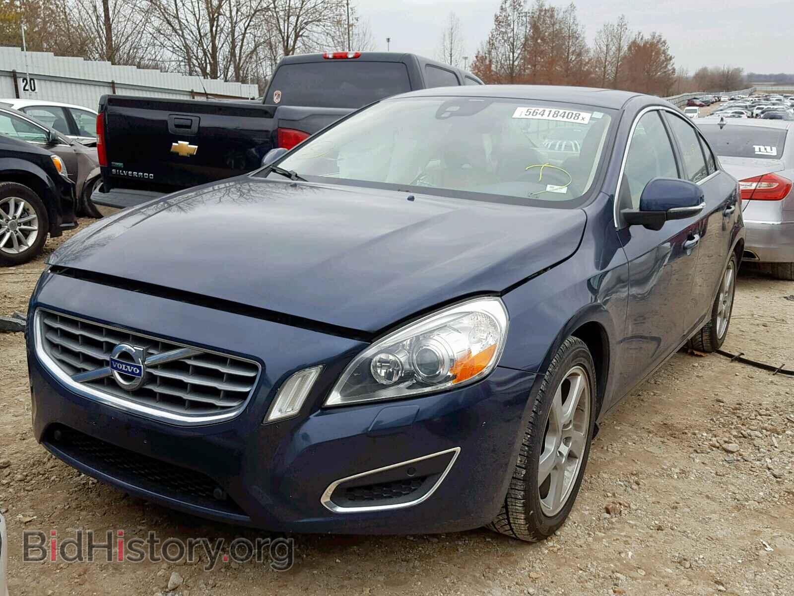 2013 VOLVO S60 - VIN: YV1612FH5D2175171 - Фото 2
