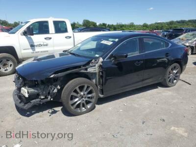 2017 Mazda 6 Grand Touring, черный — VIN JM1GL1W54H1137446, Copart