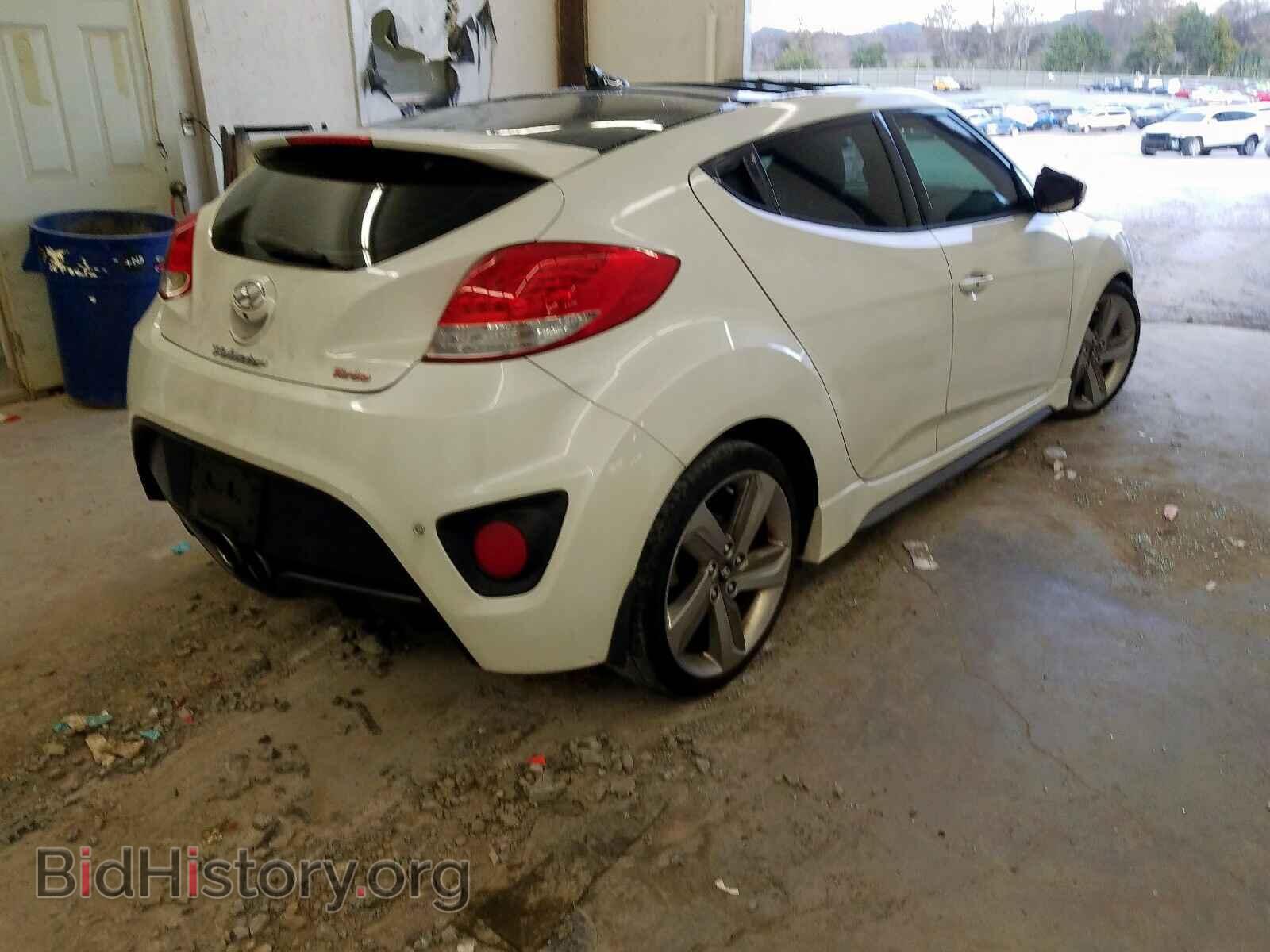 2014 HYUNDAI VELOSTER - VIN: KMHTC6AE2EU185505 - Фото 4