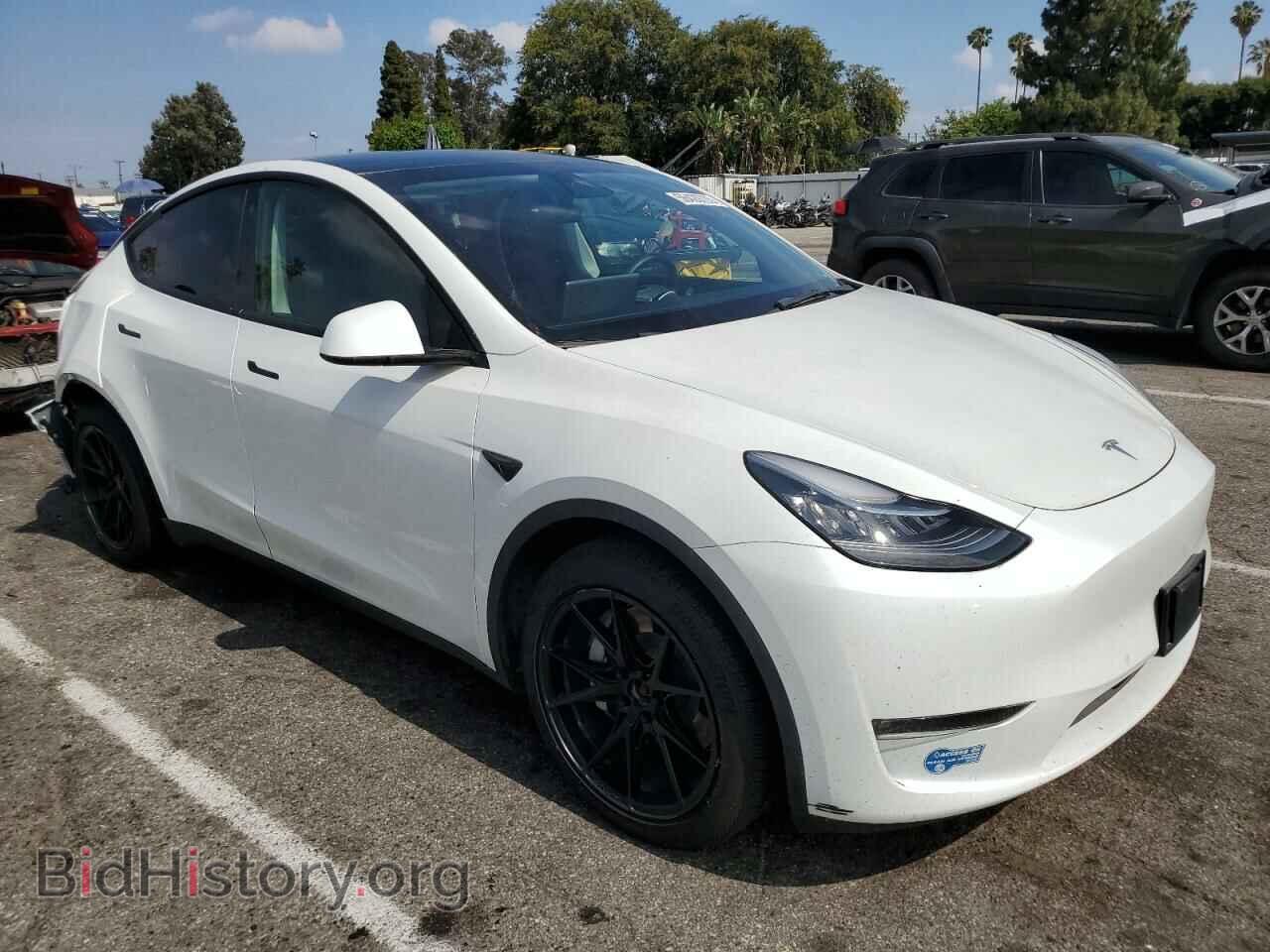 2021 TESLA MODEL Y - VIN: 5YJYGAEEXMF196626 - Фото 4
