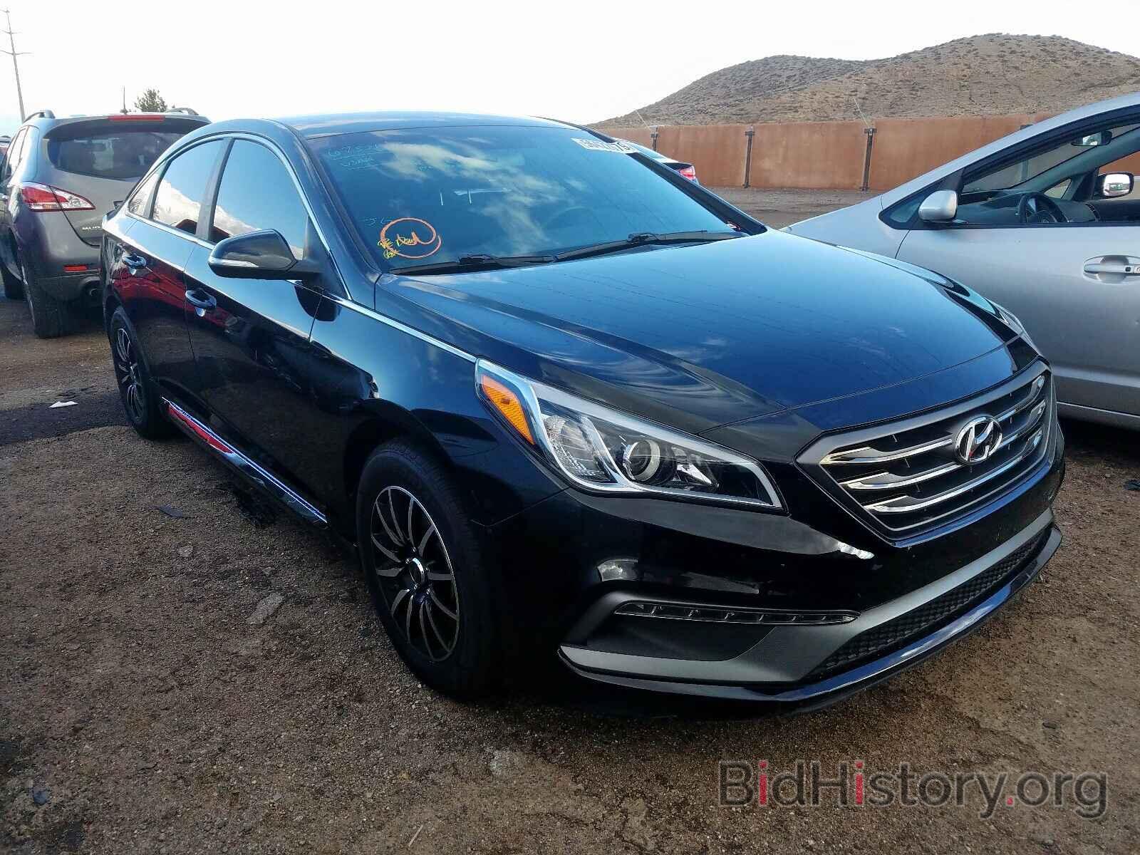 Фотография 5NPE34AB2HH512829 - HYUNDAI SONATA 2017