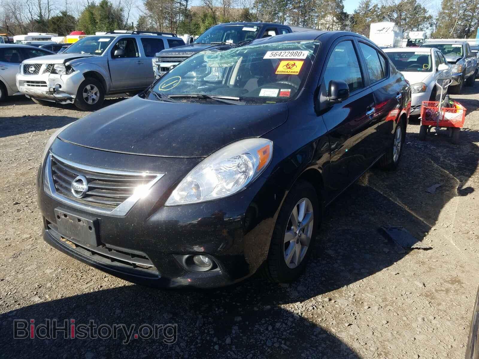 2012 NISSAN VERSA - VIN: 3N1CN7AP9CL838492 - Фото 2