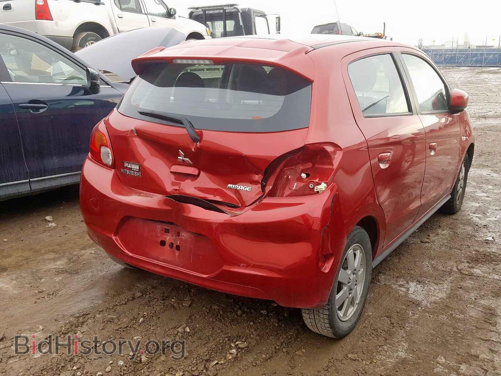 2014 MITSUBISHI MIRAGE - VIN: ML32A4HJ9EH019099 - Фото 4