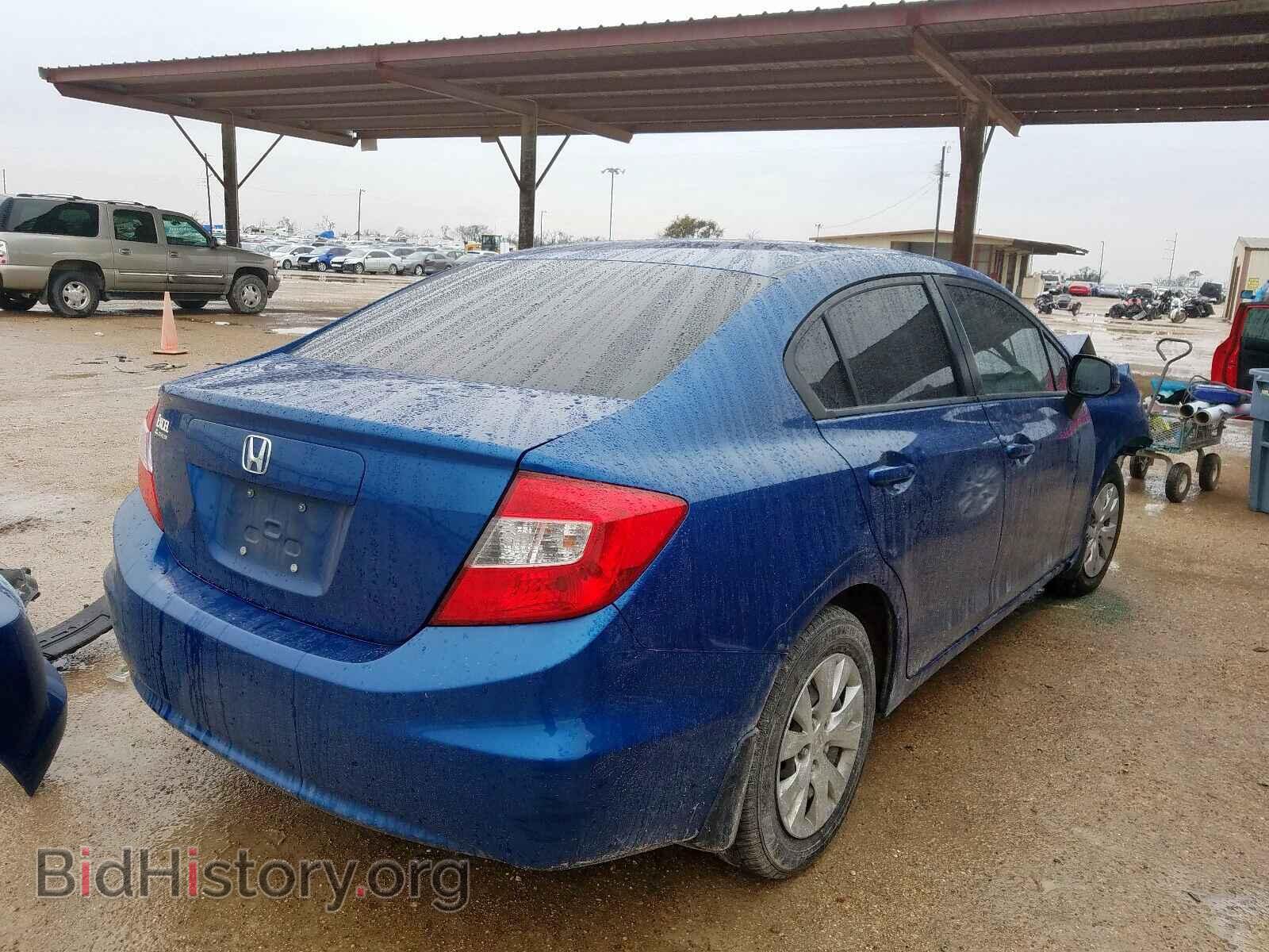 2012 HONDA CIVIC LX - VIN: 19XFB2F53CE040183 - Фото 4