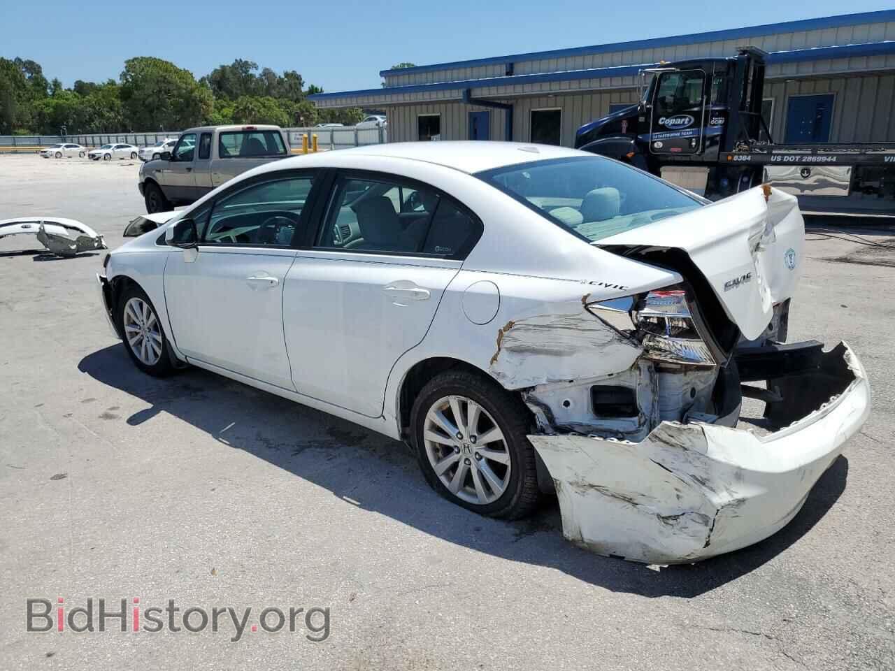 2012 HONDA CIVIC - VIN: 2HGFB2F88CH308807 - Фото 2